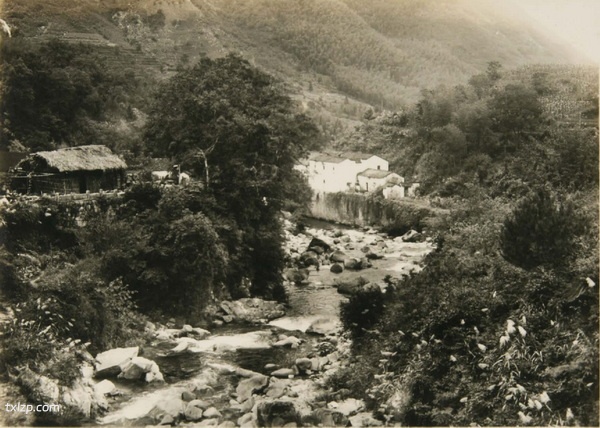 1929年安徽九华山的秀美风光老照片插图15