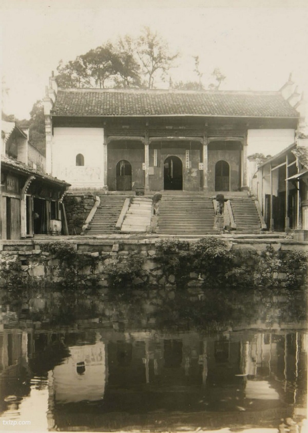 1929年安徽九华山的秀美风光老照片插图16