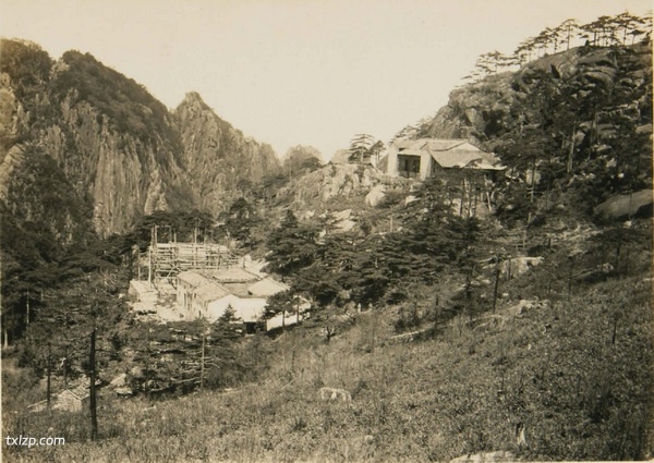 1929年安徽黄山的秀美风光老照片插图5