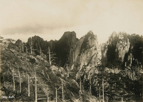 1929年安徽黄山的秀美风光老照片插图6