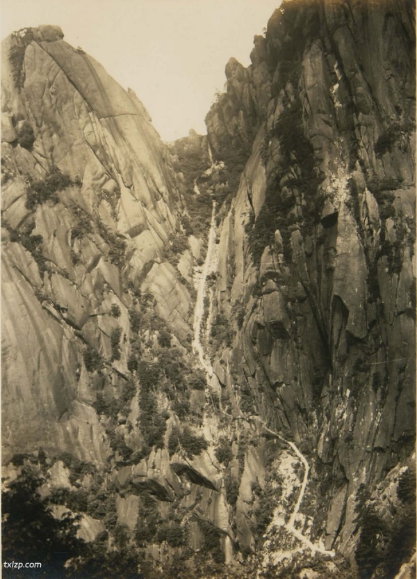 1929年安徽黄山的秀美风光老照片插图7