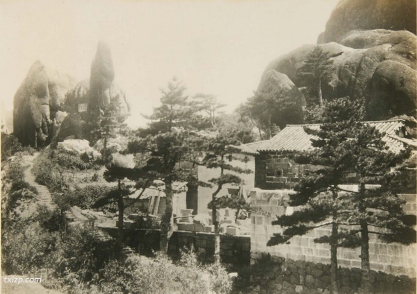1929年安徽黄山的秀美风光老照片插图8