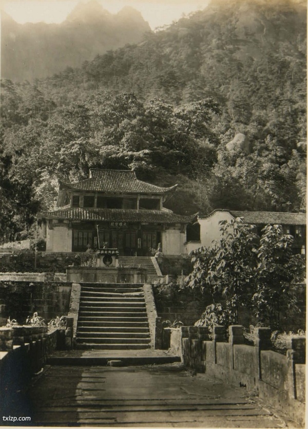 1929年安徽黄山的秀美风光老照片插图9