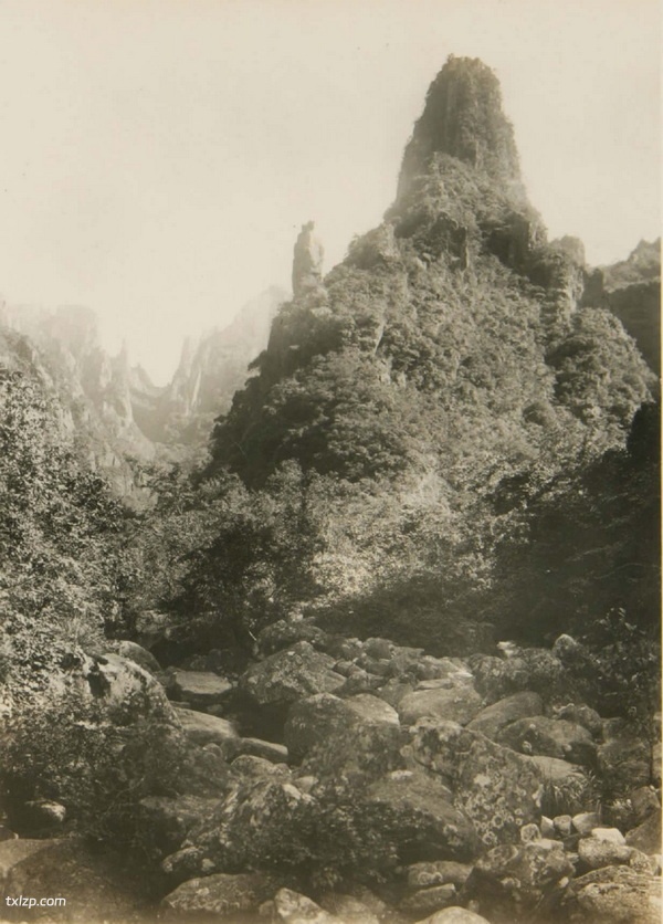 1929年安徽黄山的秀美风光老照片插图21