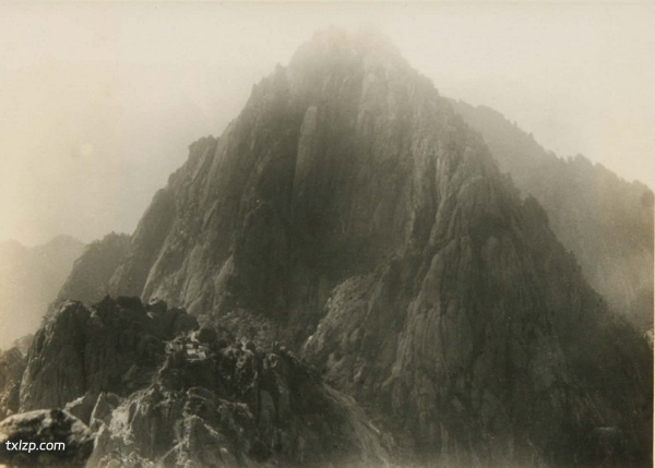 1929年安徽黄山的秀美风光老照片插图22