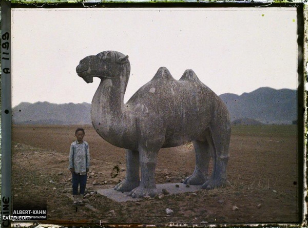 卡恩拍摄清末中国最早彩色照片集 1912-1913年插图1