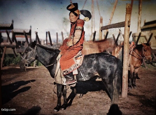 卡恩拍摄清末中国最早彩色照片集 1912-1913年插图4