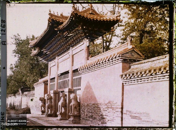 卡恩拍摄清末中国最早彩色照片集 1912-1913年插图5