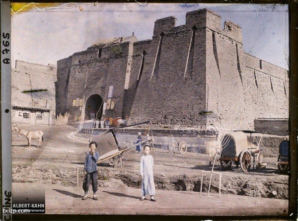 卡恩拍摄清末中国最早彩色照片集 1912-1913年插图6