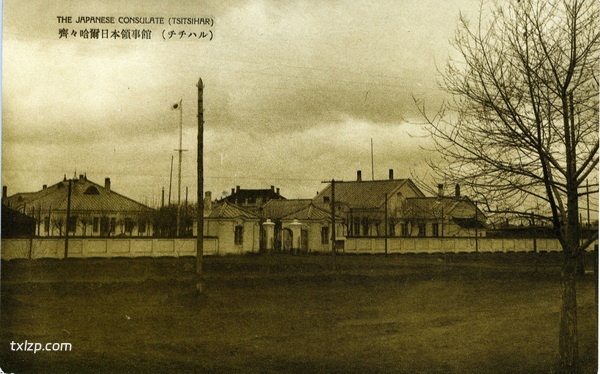 抗战期间日本发行的明信片《齐齐哈尔名胜十六景》插图3