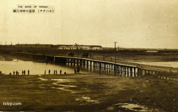 抗战期间日本发行的明信片《齐齐哈尔名胜十六景》插图5