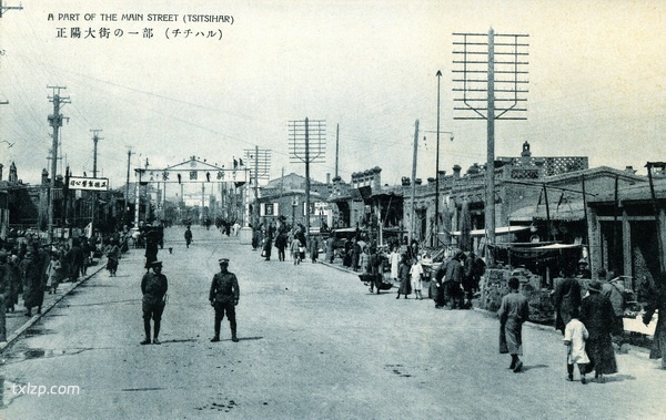 抗战期间日本发行的明信片《齐齐哈尔名胜十六景》插图7