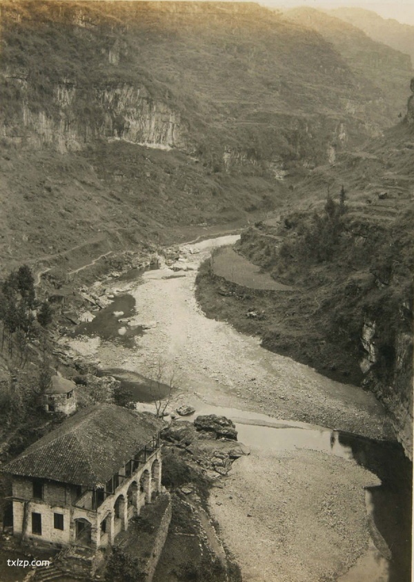 1928年三峡老照片 百年前美丽奇绝长江三峡风光插图8