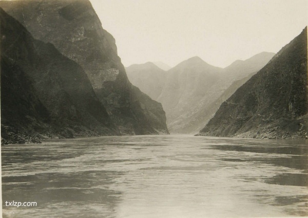 1928年三峡老照片 百年前美丽奇绝长江三峡风光插图9