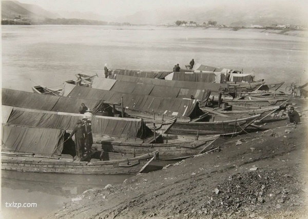 1939年吉林临江县老照片 民国临江县城市内外风貌插图4