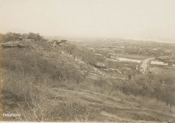 1934年吉林城老照片 城市街景|玉皇阁插图7