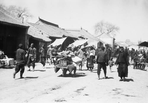 1930年代海映光拍摄的甘肃平凉街景缩略图