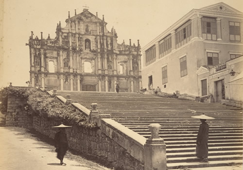 1869年澳门老照片 150年前的澳门城市风貌缩略图