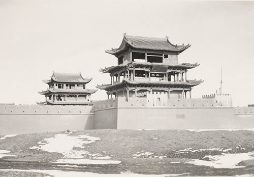 1910年嘉峪关老照片 莫理循西北行拍摄缩略图