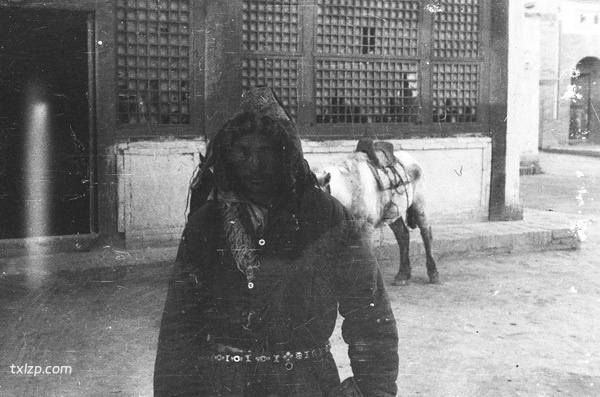 1943年敦煌县城老照片 李约瑟西北考察行敦煌篇插图10