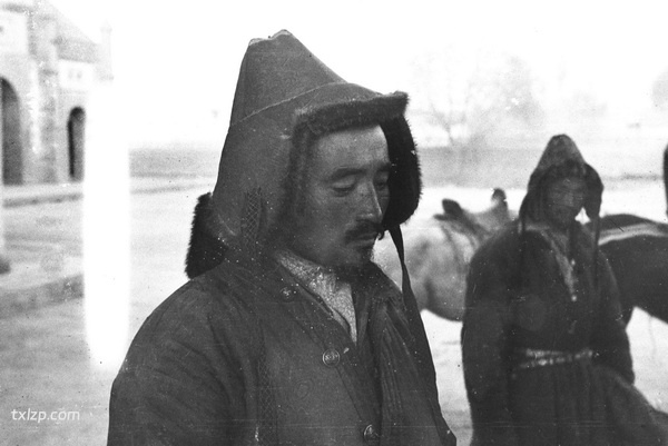 1943年敦煌县城老照片 李约瑟西北考察行敦煌篇插图11