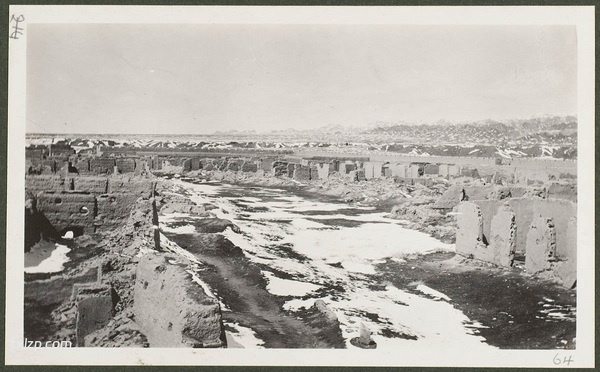 1910年嘉峪关老照片 莫理循西北行拍摄插图19