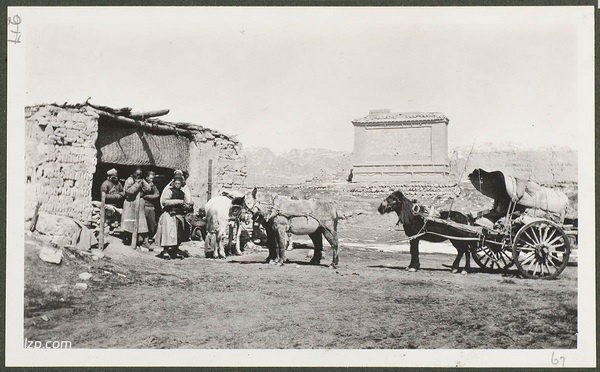 1910年嘉峪关老照片 莫理循西北行拍摄插图12