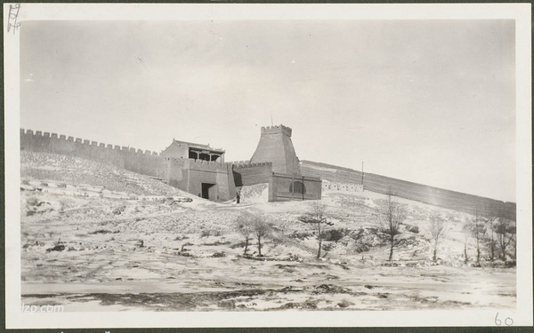 1910年嘉峪关老照片 莫理循西北行拍摄插图13