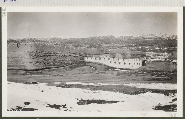 1910年嘉峪关老照片 莫理循西北行拍摄插图17