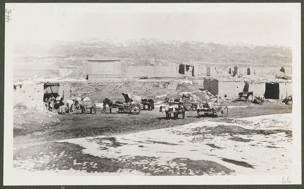 1910年嘉峪关老照片 莫理循西北行拍摄插图18