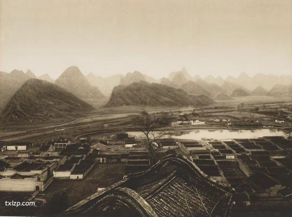 1908年的桂林老照片 柏石曼拍摄的桂林山水及平乐插图4