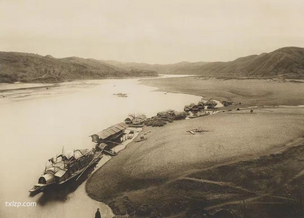 1908年的桂林老照片 柏石曼拍摄的桂林山水及平乐插图10