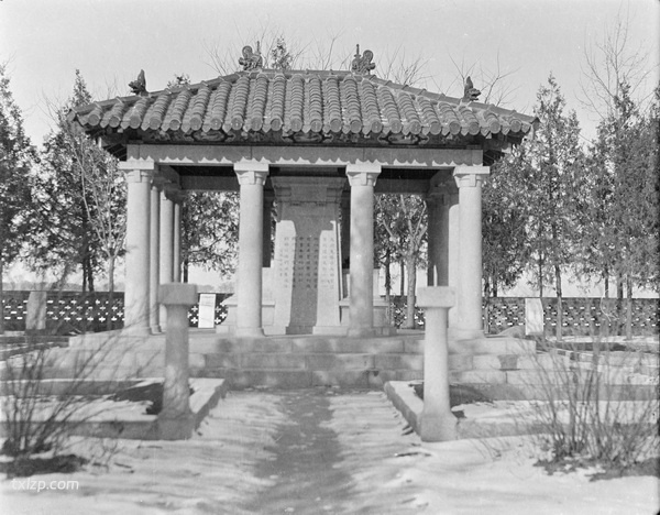 1919年保定老照片 保定城墙|百姓过年祈福烧香插图11