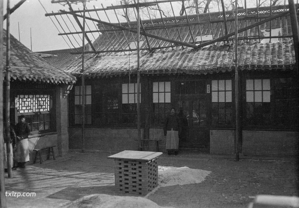 1919年保定老照片 保定城墙|百姓过年祈福烧香插图13