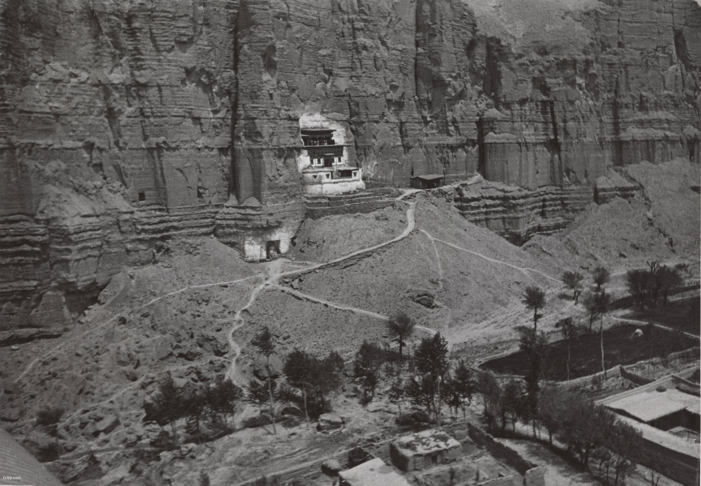 1940年西宁老照片 德国飞行员航拍的民国西宁（上）插图8