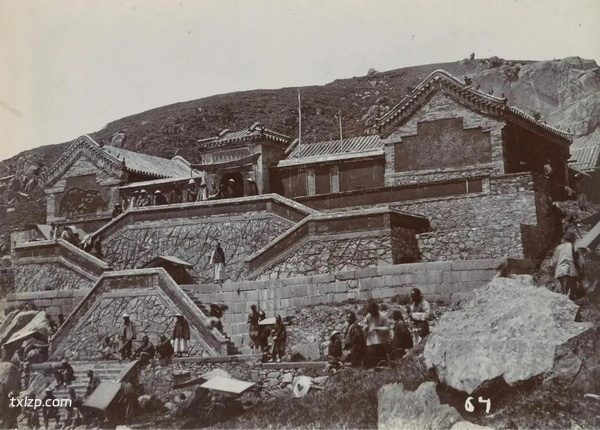 1903年山东泰山老照片 120年前泰山真实风貌插图7