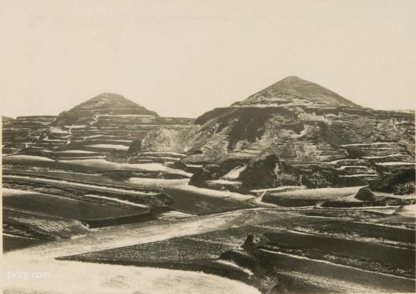 1929年淄博老照片 百年前的临淄 淄川 博山风光插图2