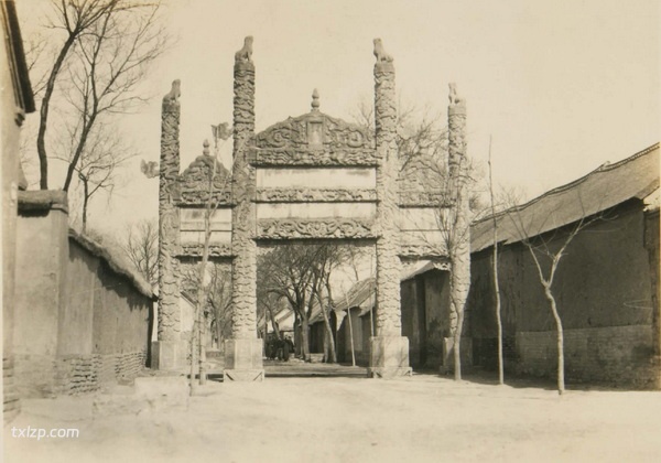 1929年淄博老照片 百年前的临淄 淄川 博山风光插图3