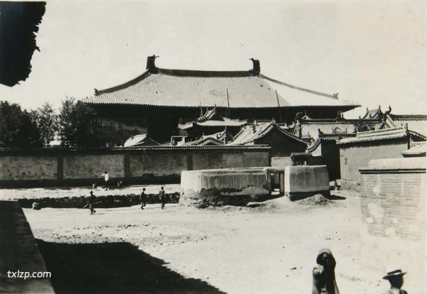 1937年大同老照片  民国时期大同街景|华严寺插图3