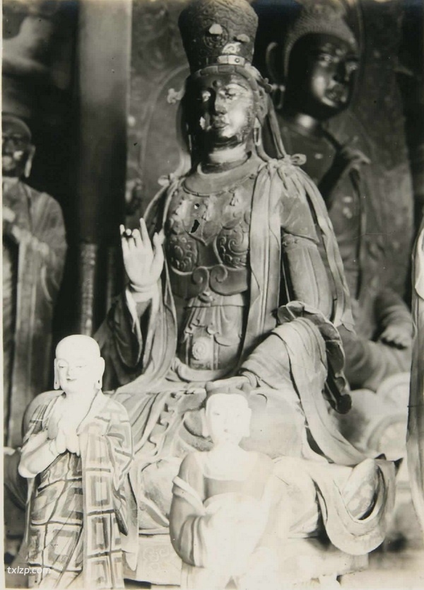 1937年大同老照片  民国时期大同街景|华严寺插图4