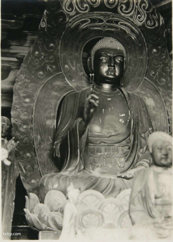 1937年大同老照片  民国时期大同街景|华严寺插图6