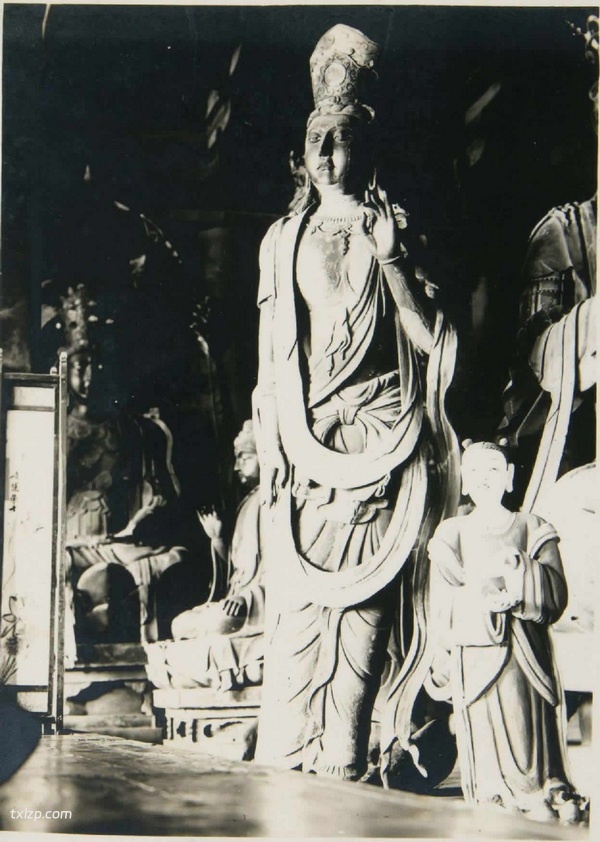 1937年大同老照片  民国时期大同街景|华严寺插图7