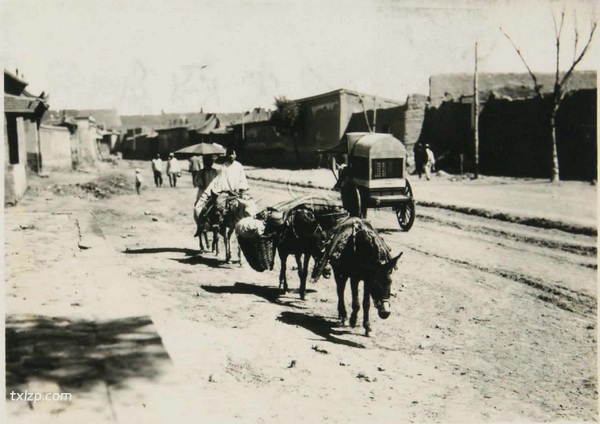 1937年大同老照片  民国时期大同街景|华严寺插图11