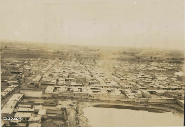 1938年朔州老照片 90年前的应县城及佛宫寺风貌插图2