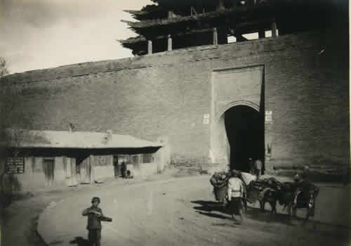 1937年大同老照片  民国时期大同街景|华严寺缩略图