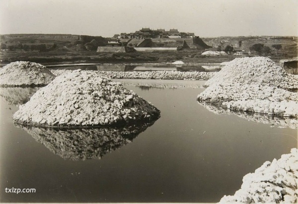 1939年运城老照片 运城、盐池及安邑城市风貌插图2