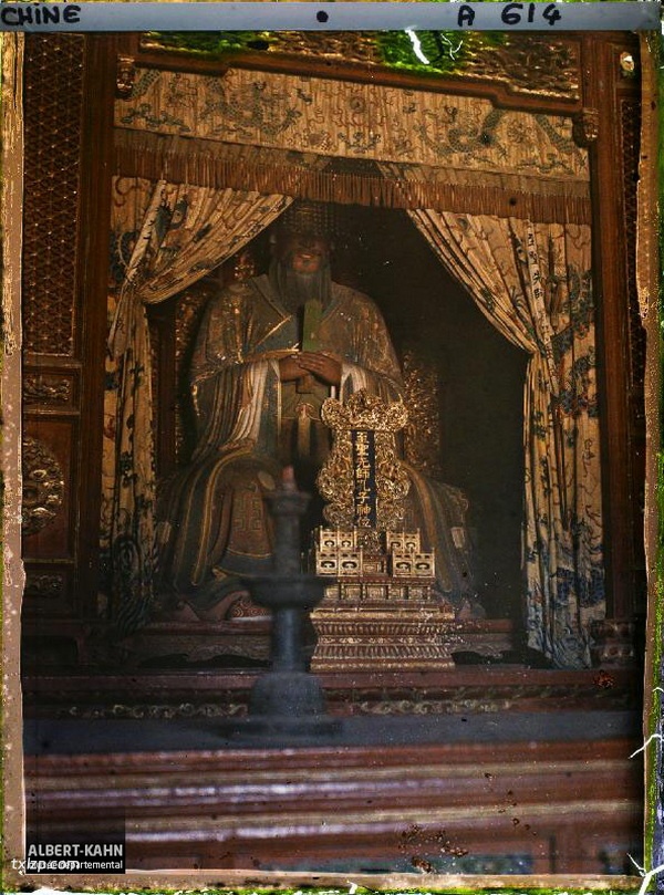 1912年曲阜老照片 孔子故里百年前彩色影像（上）插图9