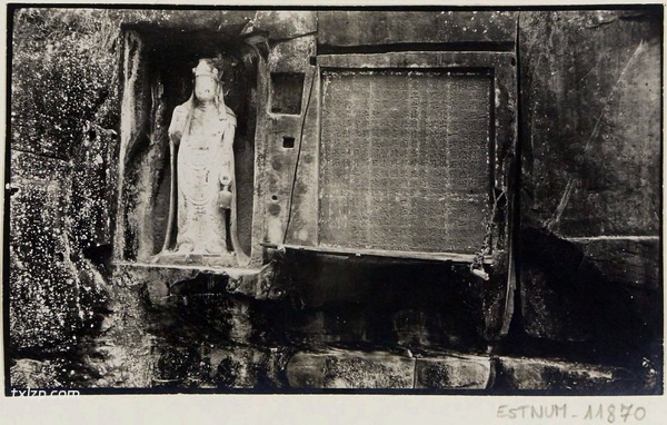 1914年四川巴中老照片 百年前的水宁寺石窟风貌插图 1914年四川巴中老照片 百年前的水宁寺石窟风貌插图