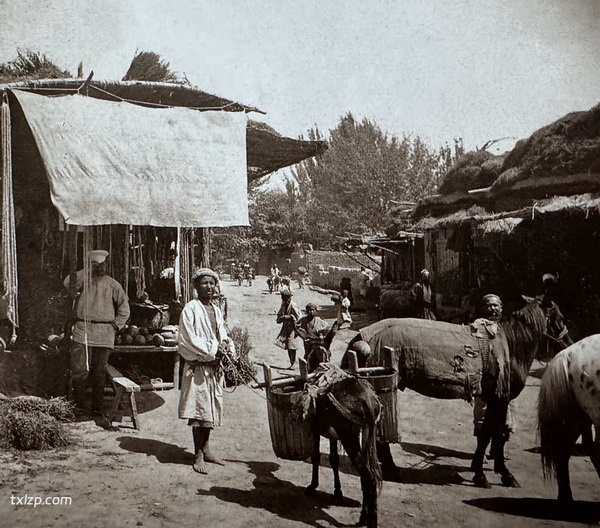 1914年德国考察队吐鲁番行拍摄的老照片（上）插图8