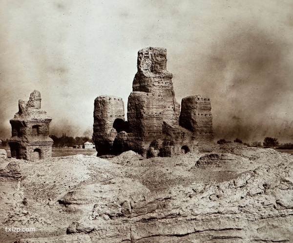 1914年德国考察队吐鲁番行拍摄的老照片（上）插图17